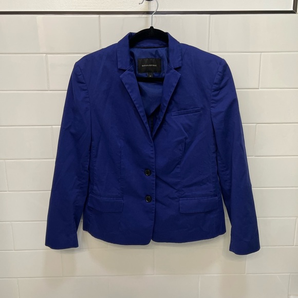 Banana Republic Jackets & Blazers - Banana Republic Royal Blue Women's Blazer